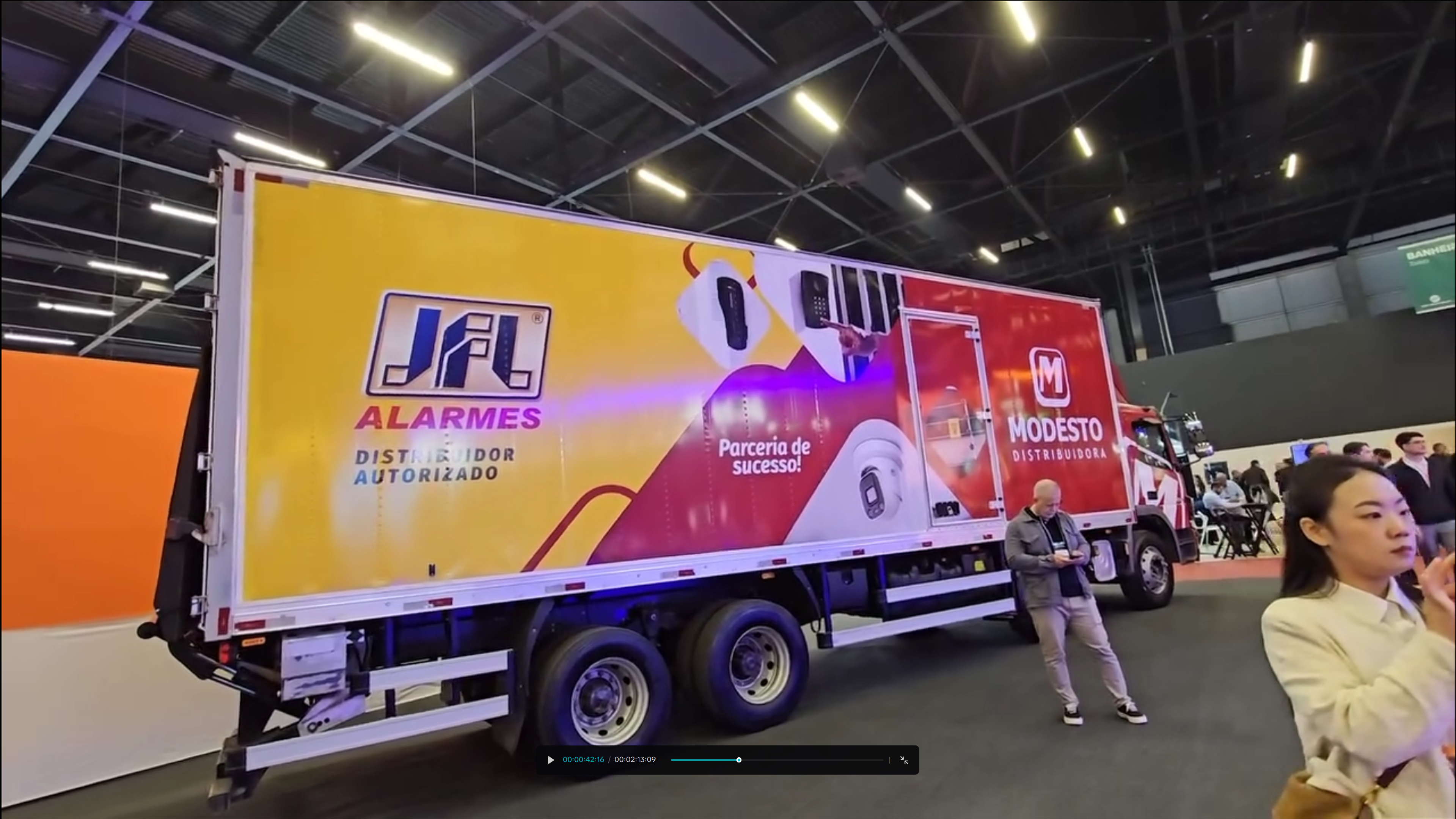 Caminhão Modesto na Exposec 2026 Caminhão Modesto na Exposec 2026