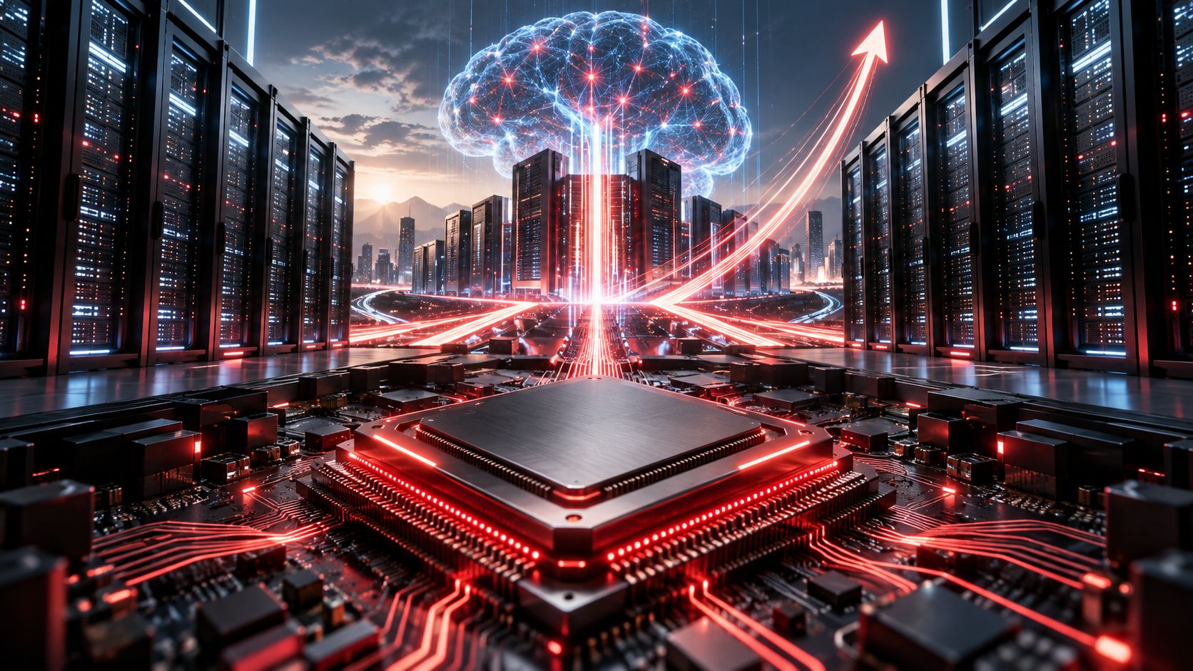 Boom da inteligência artificial impulsiona fabricantes de chips e AMD alcança valor de mercado de US$ 1 trilhão